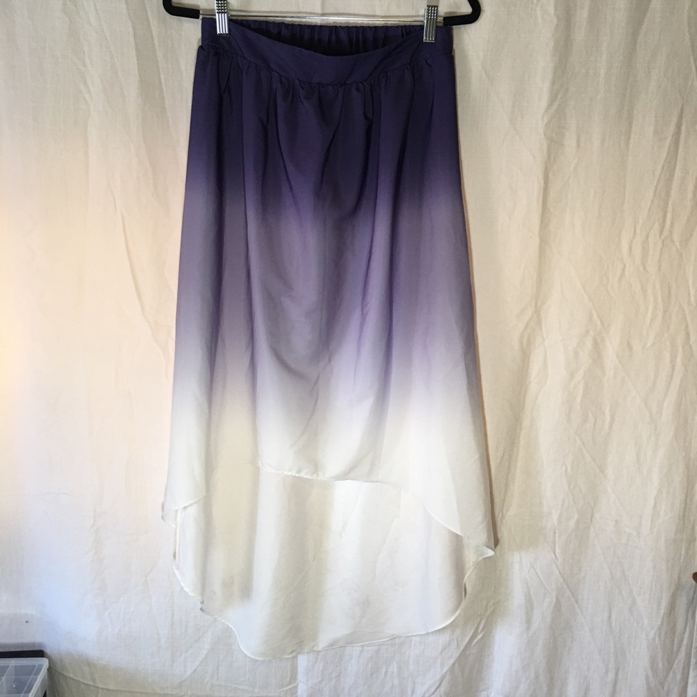 Women’s High Low mini skirt